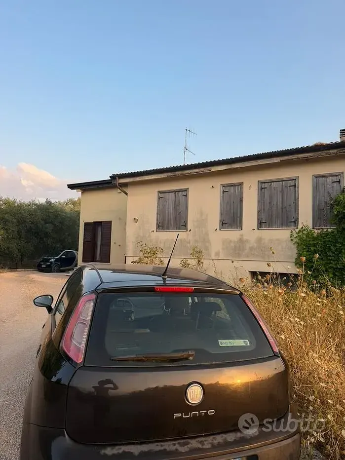 Usata Fiat Punto 75 CV (55 kW) 2012 Nero Utilitaria