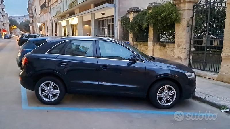 Usata Audi Q3 150 CV (110 kW) 2015 Blu SUV