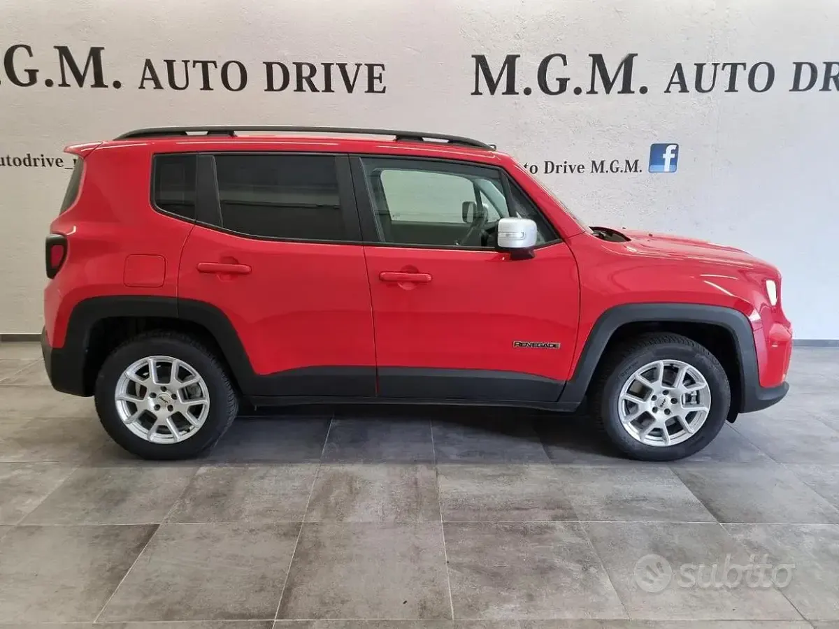 Usata Jeep Renegade Limited 131 CV (96 kW) 2024 Rosso SUV