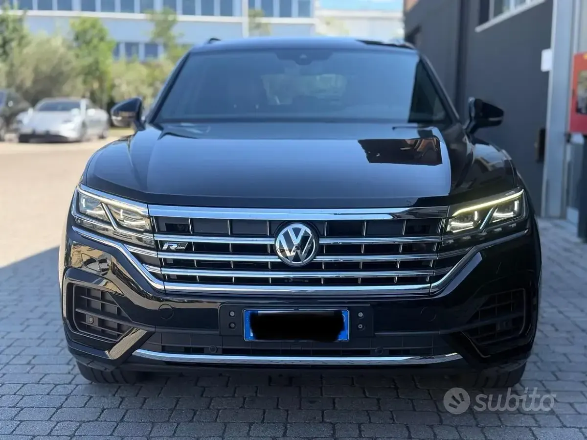 Usata VW Touareg Advance 286 CV (210 kW) 2018 Nero SUV
