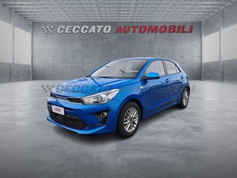 Usata Kia Rio Style 82 CV (60 kW) 2023 Blu Utilitaria