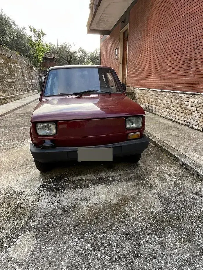 Usata Fiat 126 24 CV (17 kW) 1985 Rosso Utilitaria