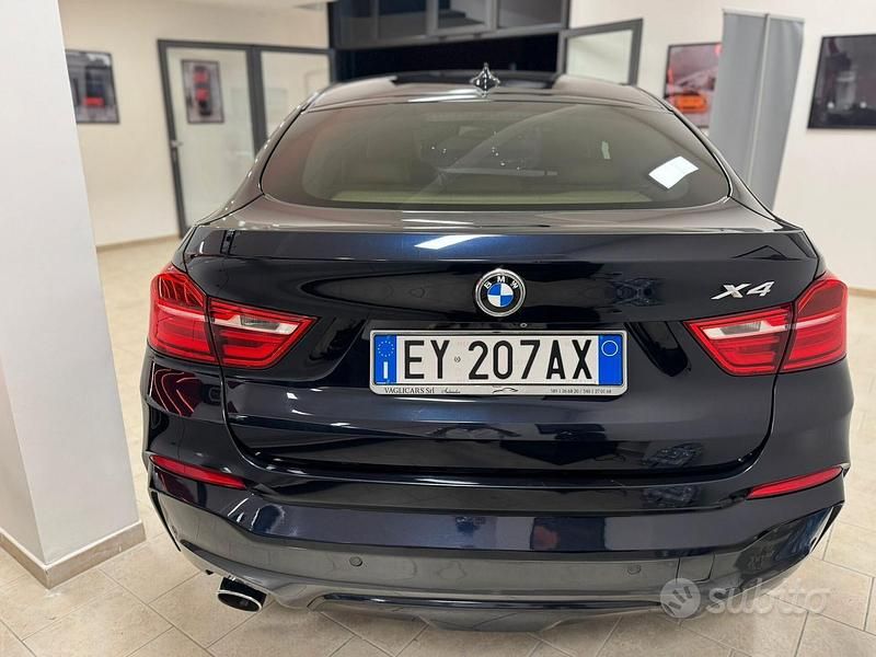 Usata BMW X4 M Sport 190 CV (139 kW) 2014 Nero SUV