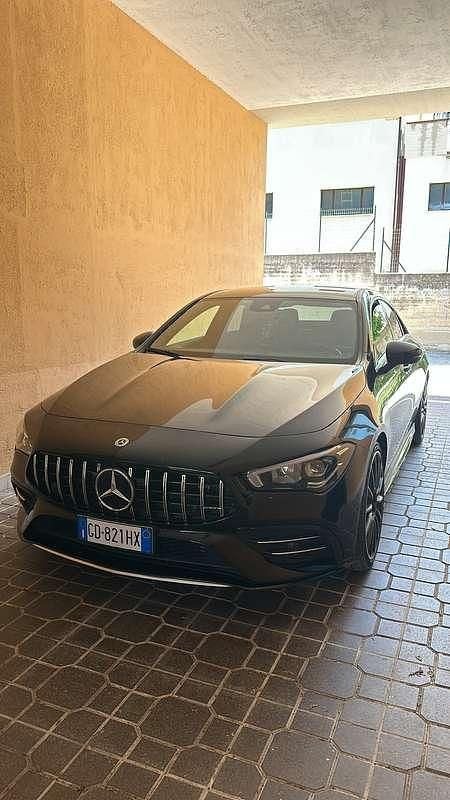 Usata Mercedes CLA35 AMG AMG 306 CV (225 kW) 2020 Nero Coupé