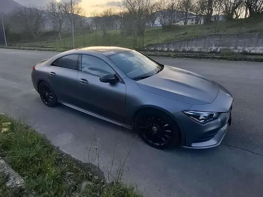 Usata Mercedes CLA200 Premium 150 CV (110 kW) 2021 Grigio Coupé
