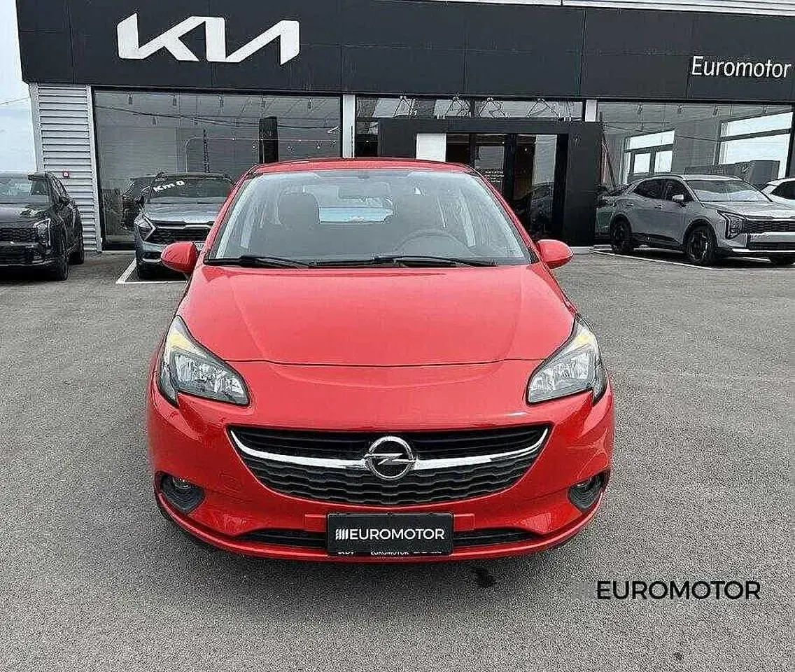 Usata Opel Corsa 90 CV (66 kW) 2016 Rosso Utilitaria