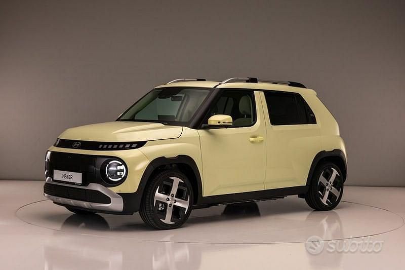 Usata Hyundai Inster 2025 Giallo Utilitaria
