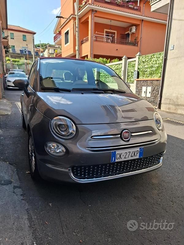 Usata Fiat 500 Dolcevita 2022 Grigio Cabrio
