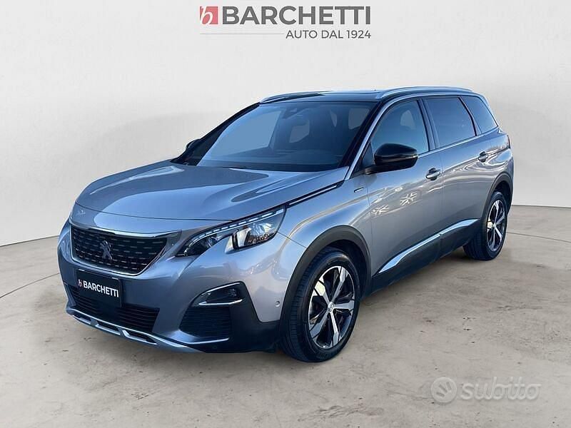 Grigio Usata 2019 Peugeot 5008 GT-line SUV | 18.500 € (Buon prezzo) - Immagine 1/4