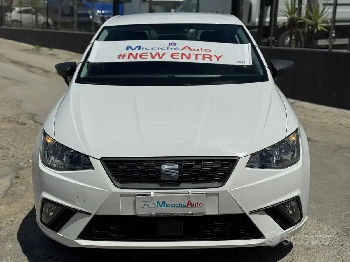 Usata Seat Ibiza Reference 95 CV (69 kW) 2020 Bianco Utilitaria