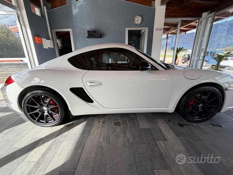 Usata Porsche Cayman 330 CV (242 kW) 2011 Bianco Coupé