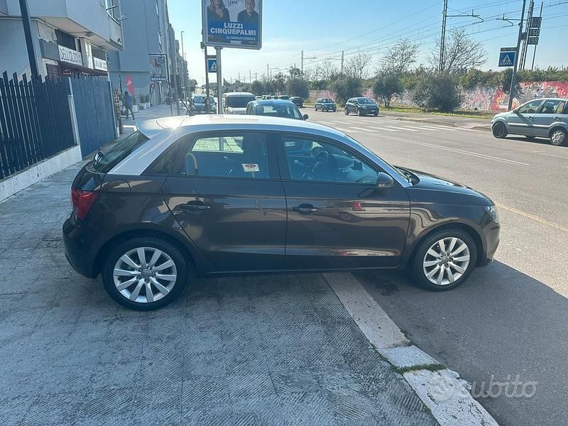 Usata Audi A1 S-Line 89 CV (65 kW) 2014 Marrone Utilitaria