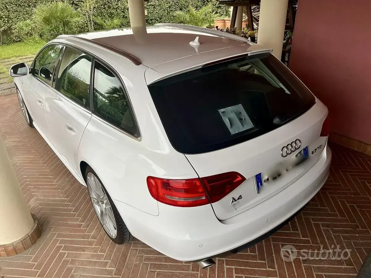 Usata Audi A4 S-Line 190 CV (139 kW) 2008 Bianco Station wagon
