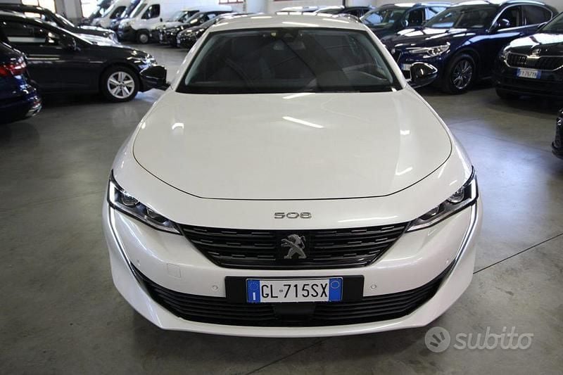 Bianco Usata 2022 Peugeot 508 Allure Station wagon | 19.700 € (Buon prezzo) - Immagine 1/4