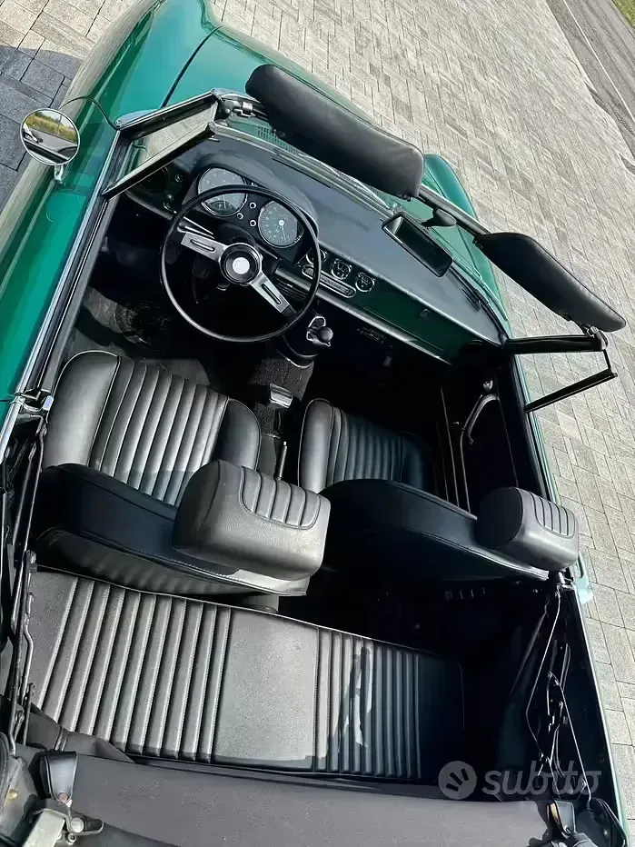 Usata Alfa Romeo Spider 1970 Verde Cabrio