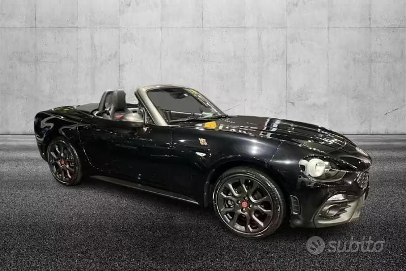 Usata Abarth 124 Spider 170 CV (125 kW) 2019 Nero Cabrio
