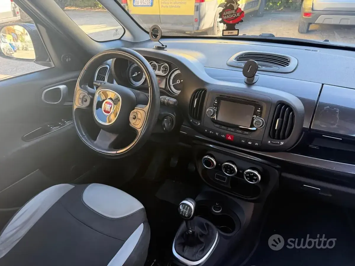 Usata Fiat 500L Pop 95 CV (69 kW) 2016 Grigio Monovolume
