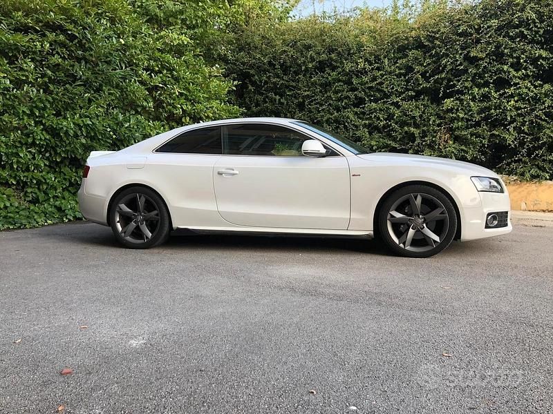 Usata Audi A5 190 CV (139 kW) 2008 Bianco Coupé