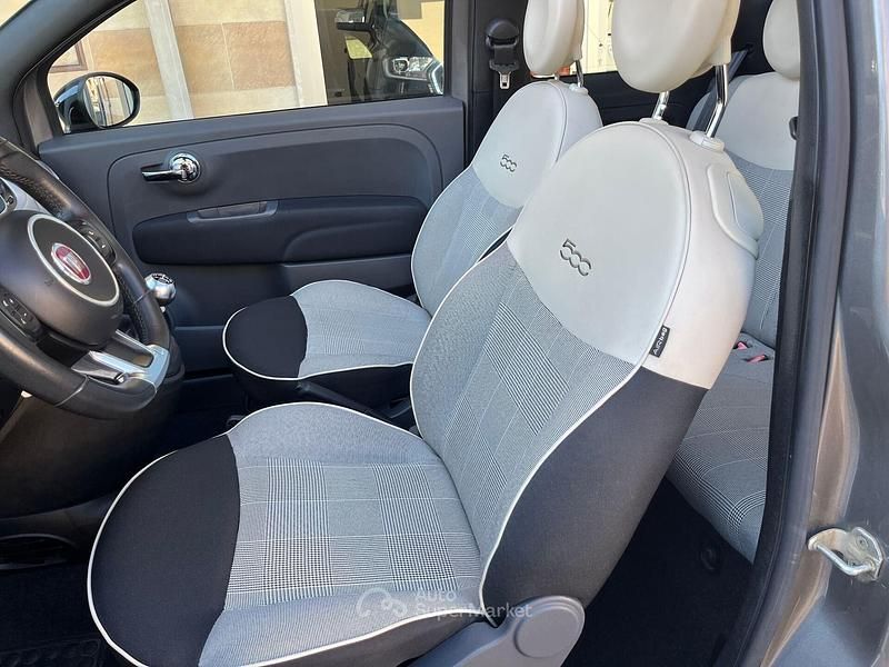 Usata Fiat 500 Dolcevita 69 CV (50 kW) 2021 Gray Cabrio