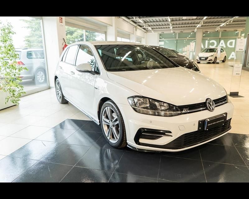 Usata VW Golf VII Highline 116 CV (85 kW) 2017 Bianco met Berlina