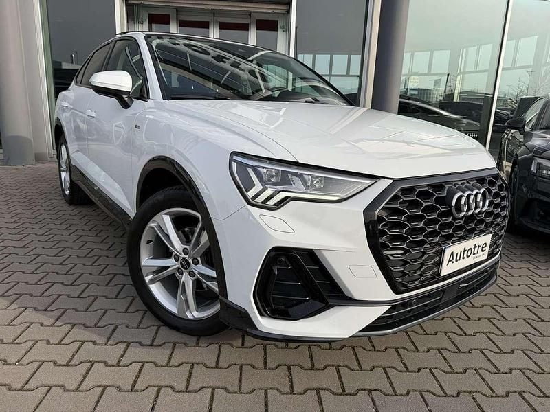 Usata Audi Q3 Sportback S-Line 150 CV (110 kW) 2021 Bianco SUV