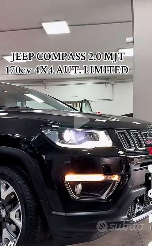 Usata Jeep Compass 170 CV (125 kW) 2018 Nero SUV