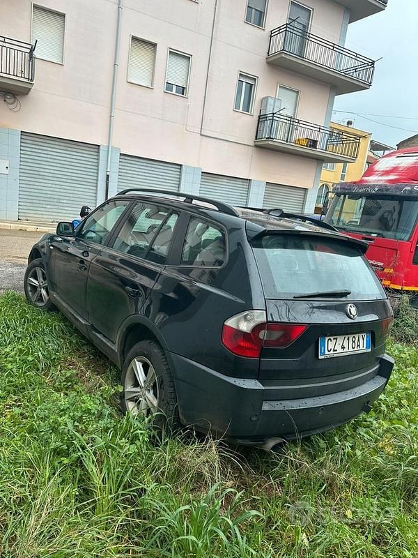 Usata BMW X3 150 CV (110 kW) 2007 Nero SUV