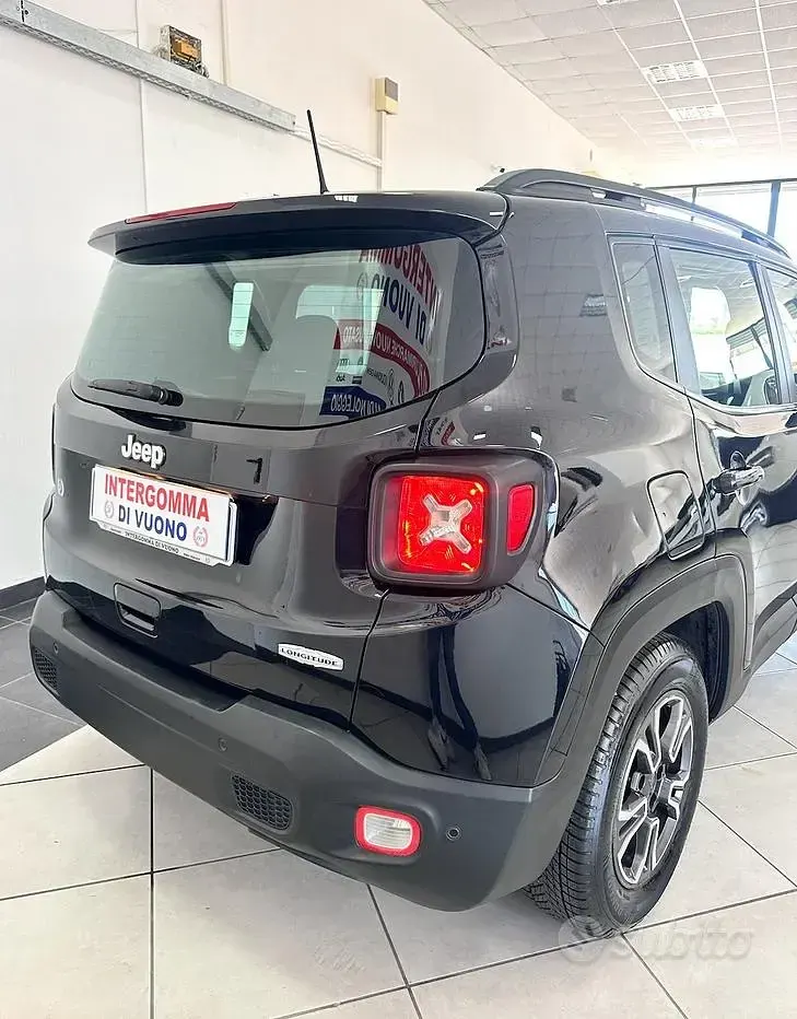 Usata Jeep Renegade Longitude 120 CV (88 kW) 2020 Nero SUV