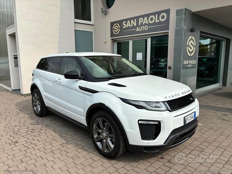 Usata Land Rover Range Rover evoque SE 180 CV (132 kW) 2016 Bianco Cabrio