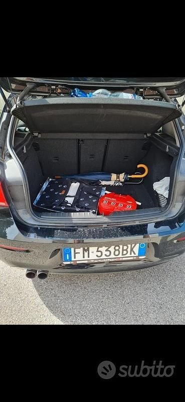 Usata BMW 120 184 CV (135 kW) 2017 Nero Utilitaria
