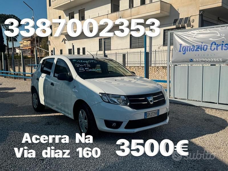 Usata Dacia Sandero 75 CV (55 kW) 2013 Bianco Berlina