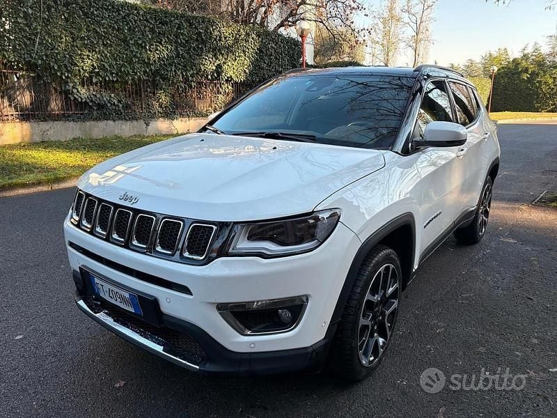 Bianco Usata 2019 Jeep Compass Limited SUV | 12.900 € (Super prezzo) - Immagine 1/4