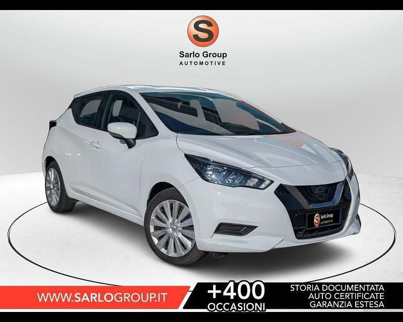 Usata Nissan Micra Acenta 92 CV (67 kW) 2021 Bianco Utilitaria