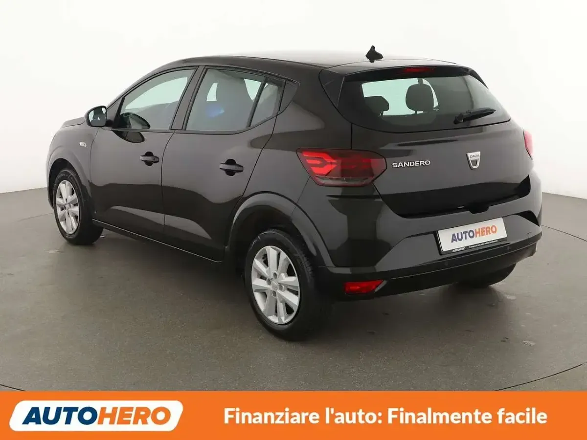 Usata Dacia Sandero Comfort 91 CV (66 kW) 2022 Nero Utilitaria