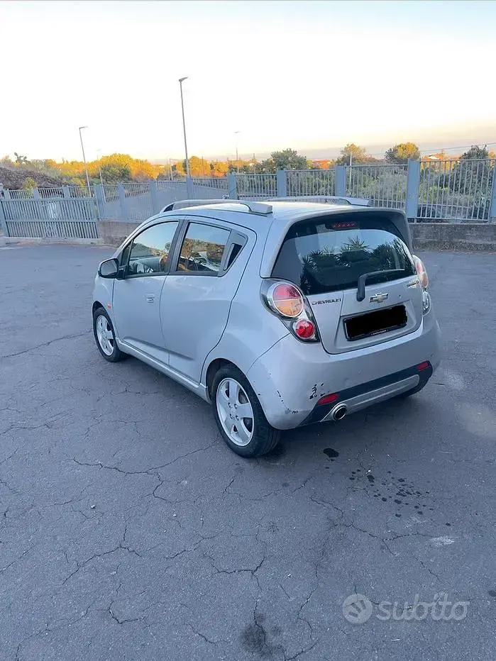 Usata Chevrolet Spark LT 82 CV (60 kW) 2011 Grigio Utilitaria