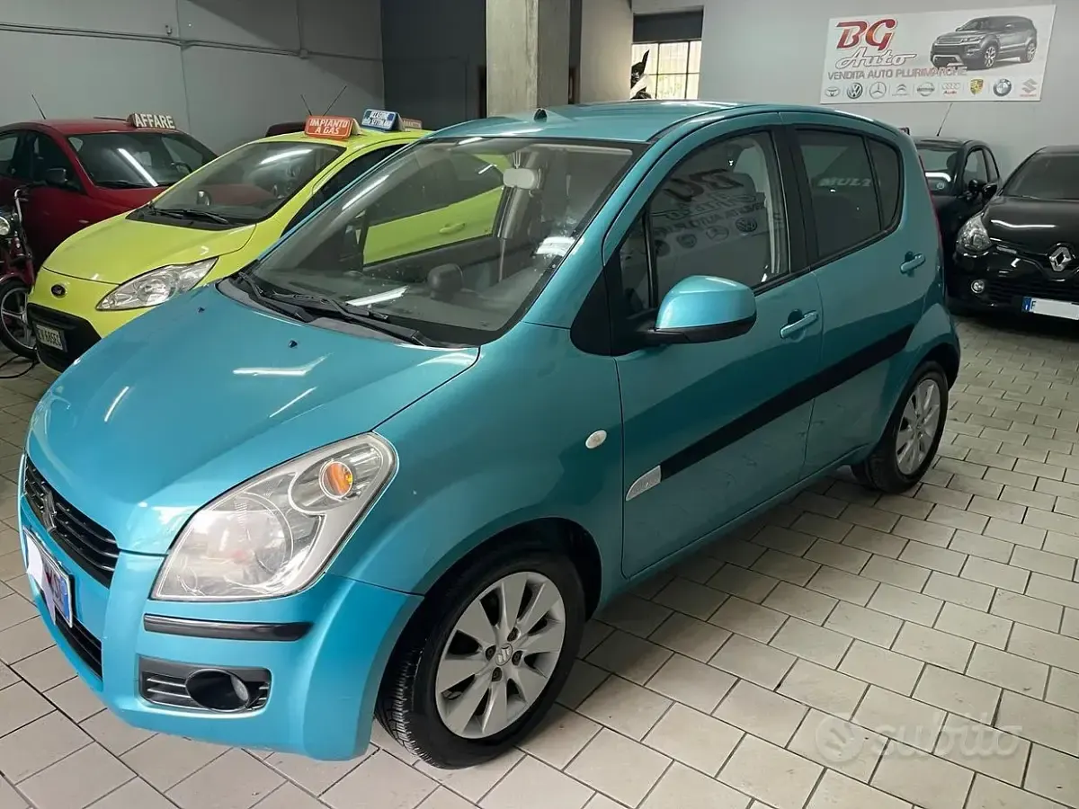 Usata Suzuki Splash 86 CV (63 kW) 2009 Verde Utilitaria