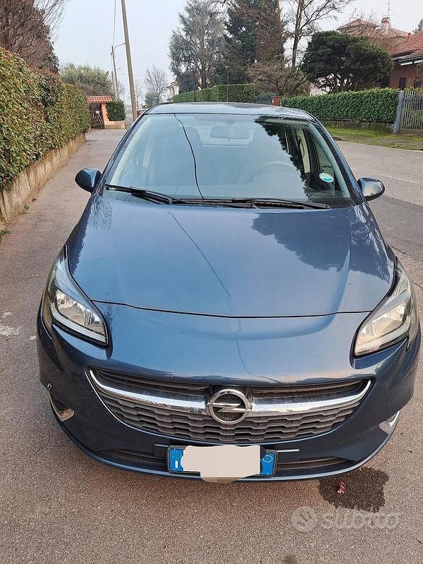 Usata Opel Corsa 90 CV (66 kW) 2016 Blu Utilitaria