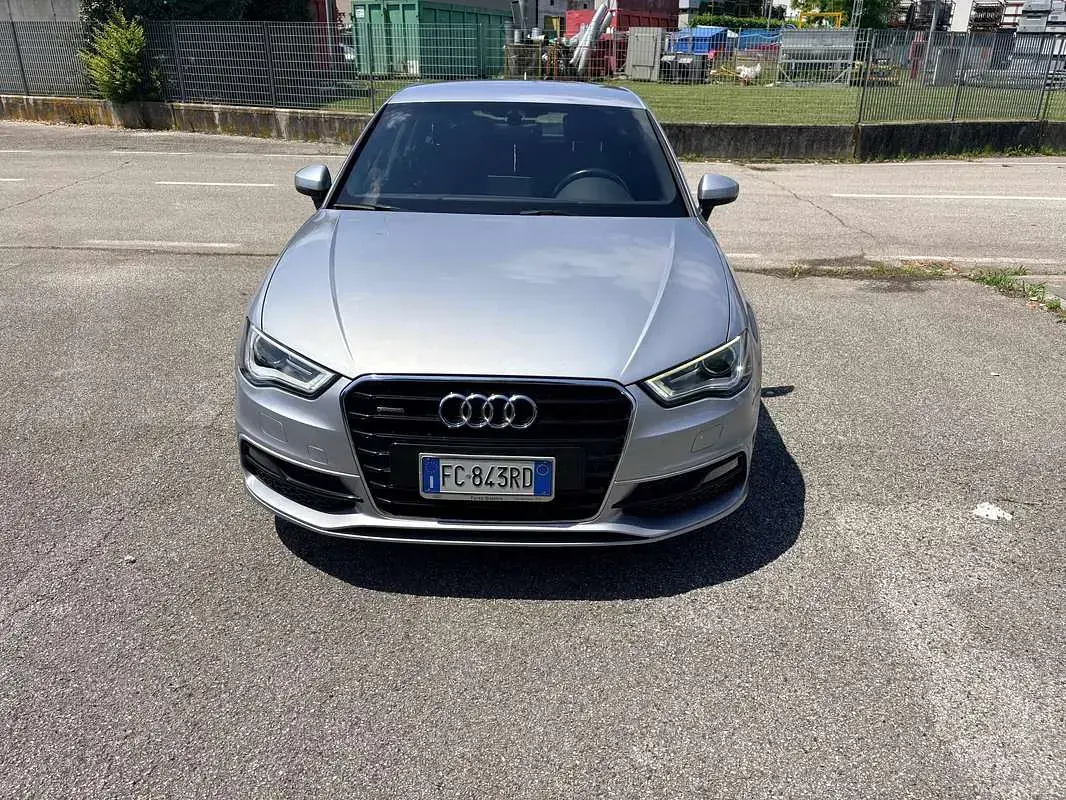 Usata Audi A3 S-Line 184 CV (135 kW) 2016 Argento Berlina