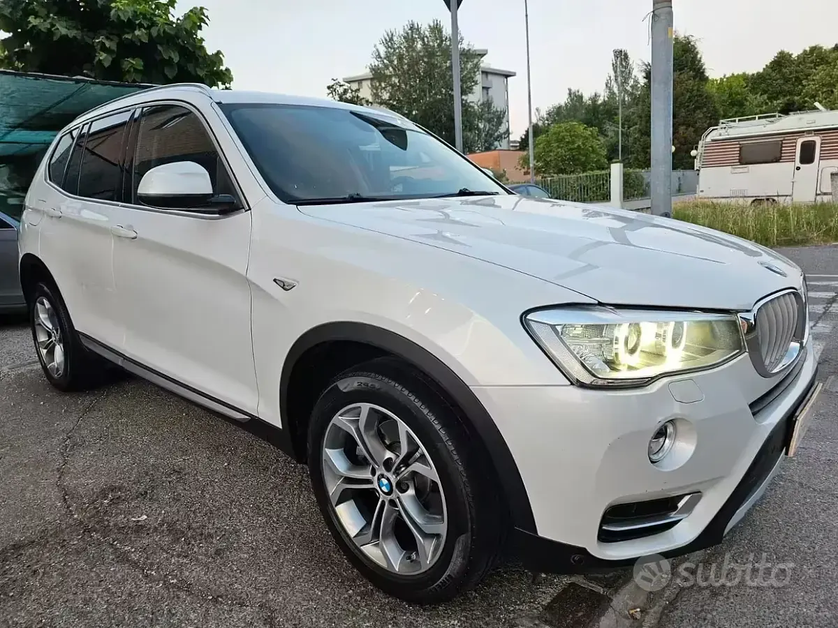 Usata BMW X3 xLine 190 CV (139 kW) 2014 Bianco SUV