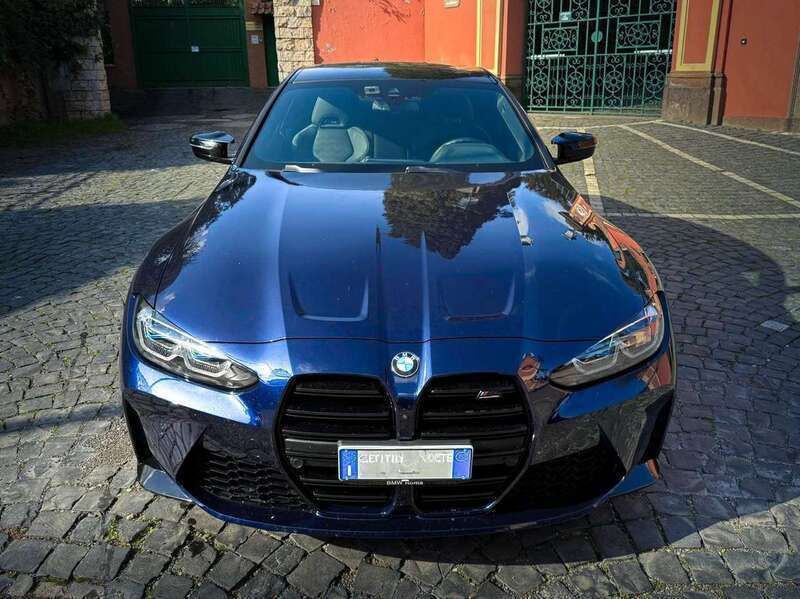 Usata BMW M4 Competition Edition 510 CV (375 kW) 2022 Tanzanite blue metallizzato Coupé