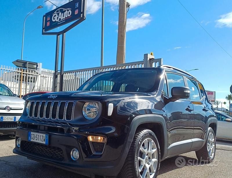 Usata Jeep Renegade Limited 130 CV (95 kW) 2021 Nero SUV