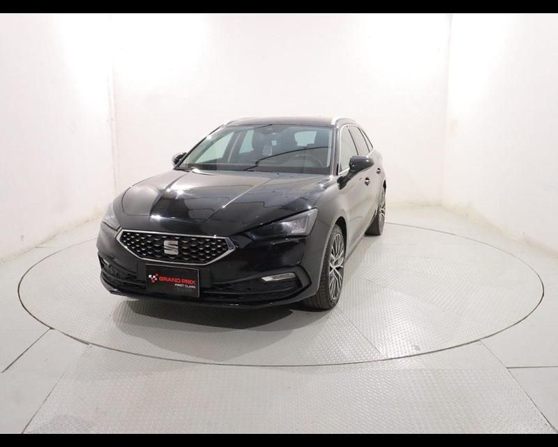 Usata Seat Leon XCELLENCE 150 CV (110 kW) 2021 Bianco Station wagon