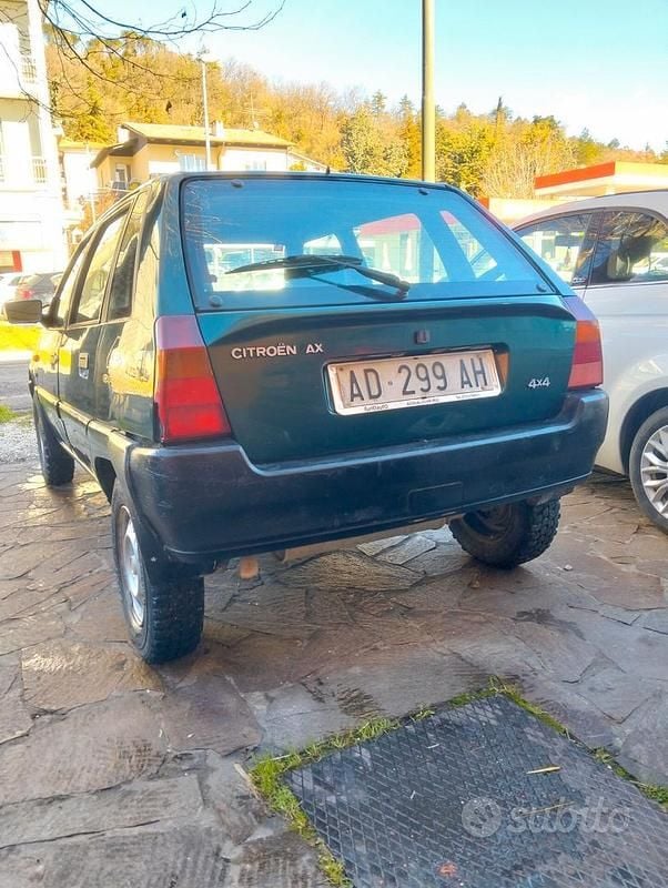 Usata Citroën AX 74 CV (54 kW) 1996 Verde Utilitaria