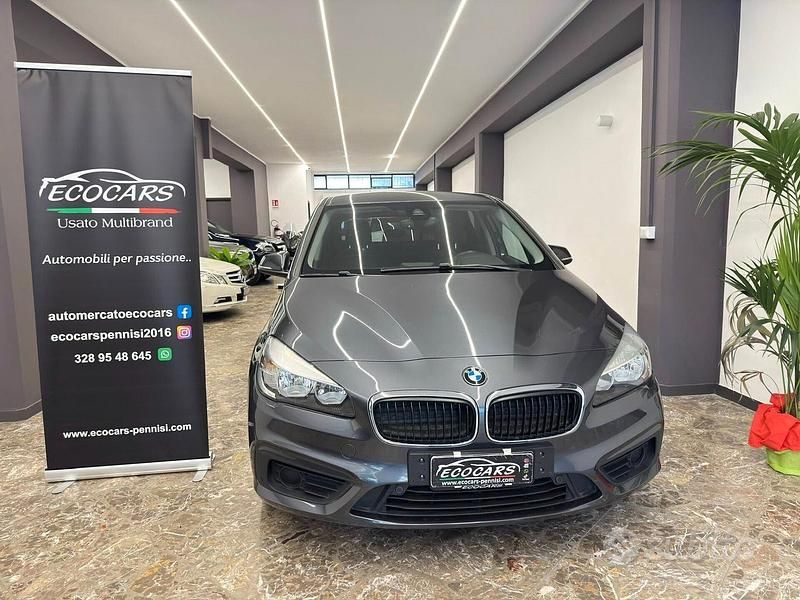Usata BMW 216 Active Tourer Advantage 116 CV (85 kW) 2017 Grigio Monovolume