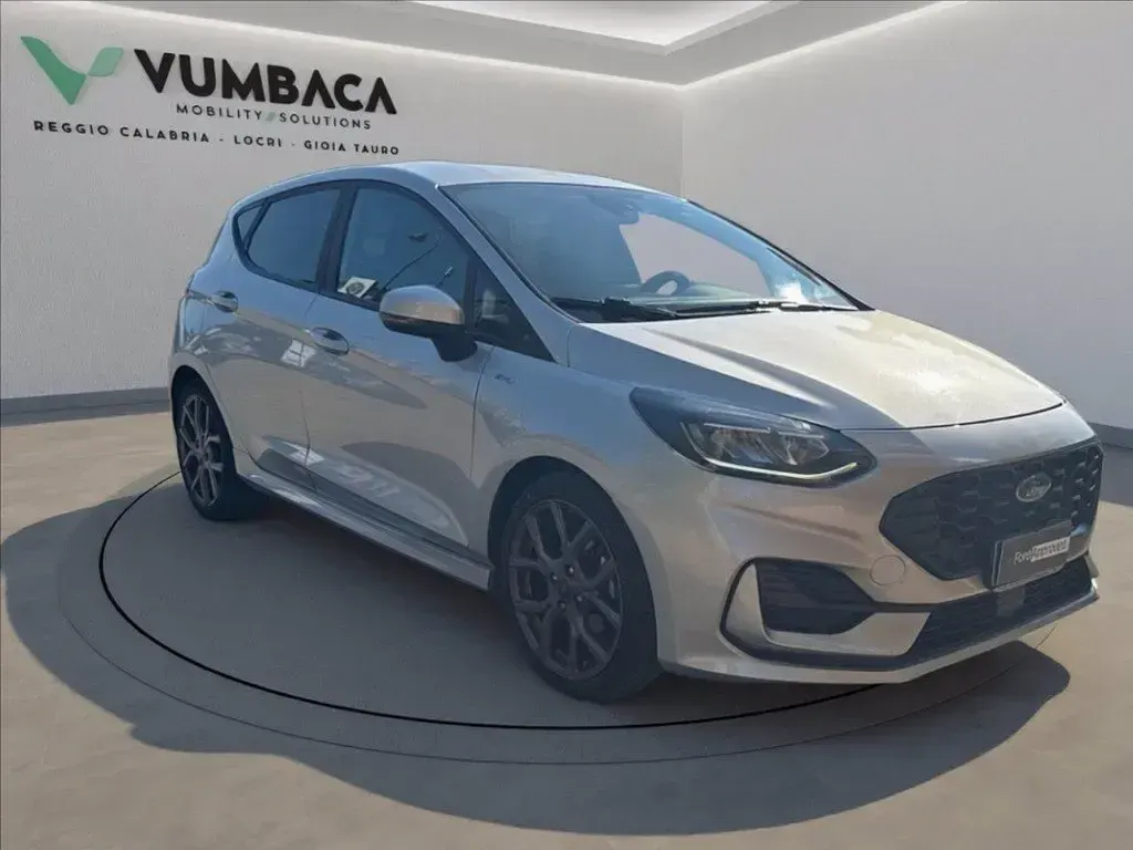 Usata Ford Fiesta ST-Line 125 CV (91 kW) 2022 Solar silver Utilitaria