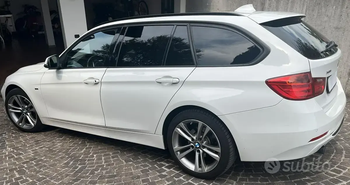 Usata BMW 320 Sport Line 190 CV (139 kW) 2014 Bianco Station wagon