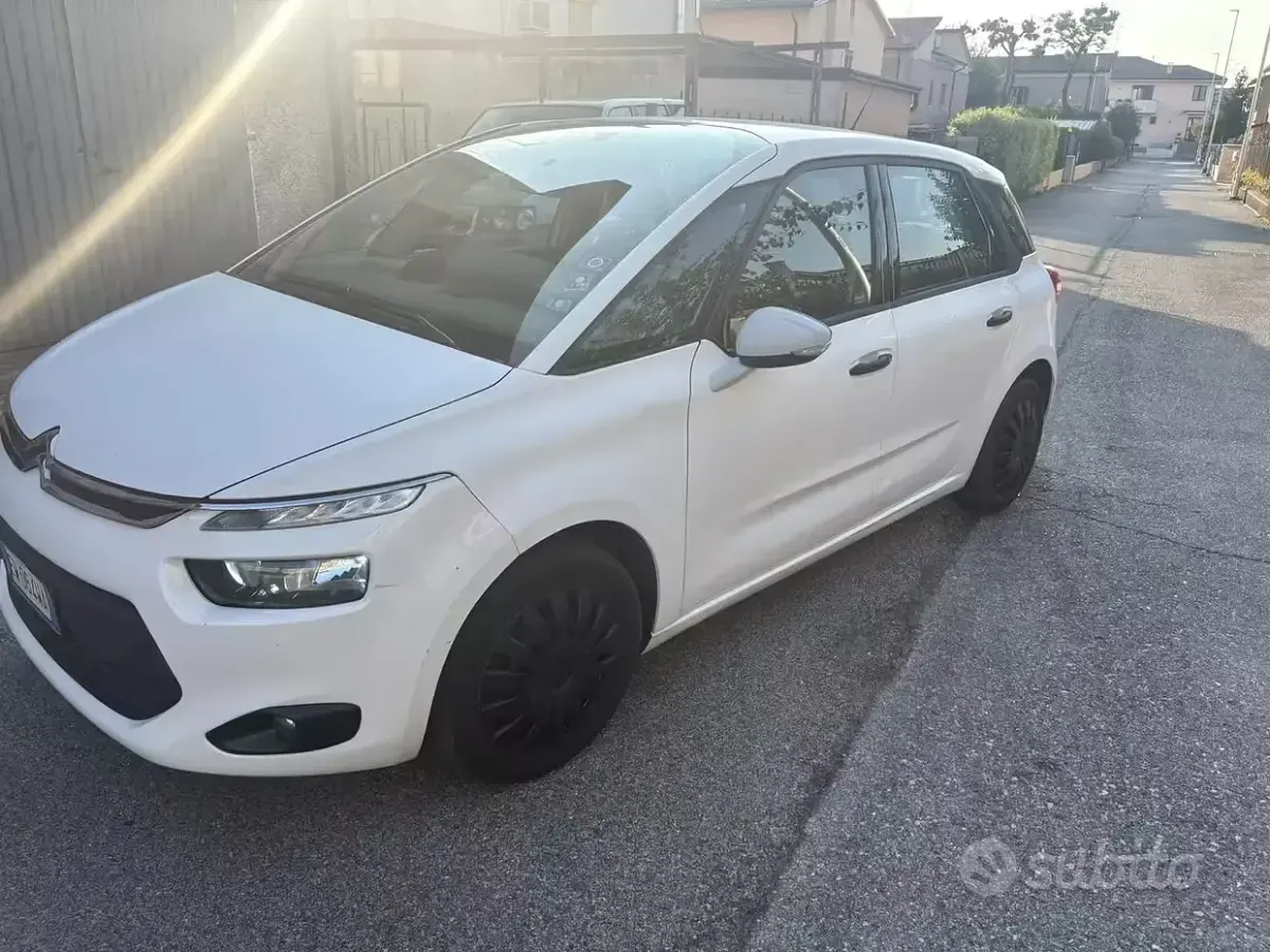 Usata Citroën C4 Picasso 92 CV (67 kW) 2014 Bianco Monovolume