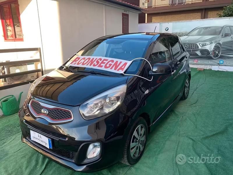 Usata Kia Picanto City 69 CV (50 kW) 2015 Nero Utilitaria