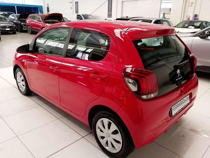 Usata Peugeot 108 Active 69 CV (50 kW) 2018 Rosso Utilitaria