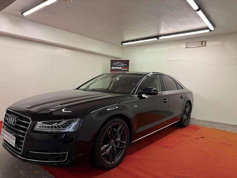 Nero Usata 2014 Audi A8 Ambiente Berlina | 26.900 € (Buon prezzo) - Immagine 1/4